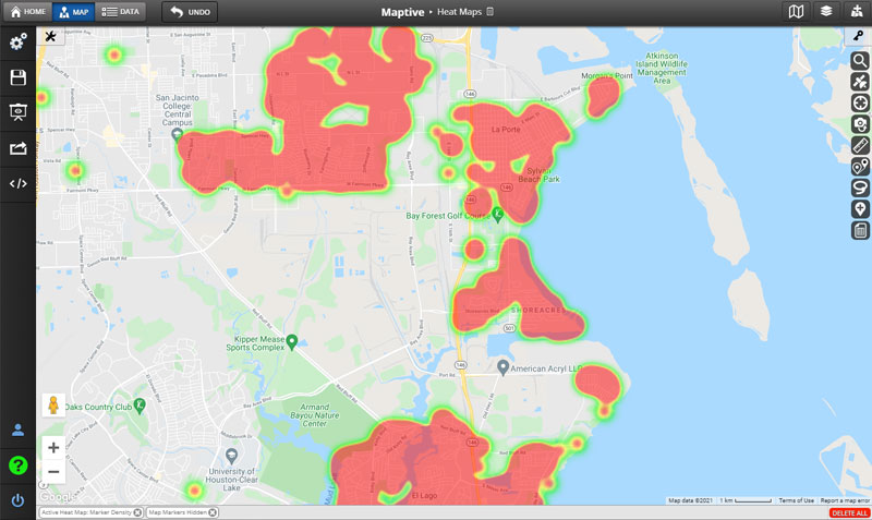 How Heat Maps are Used for Business Mapping?